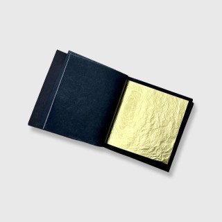 GOLD LEAF 23K yellow 3⅝'' × 3⅝'' 10 leaves | interior ultrathin