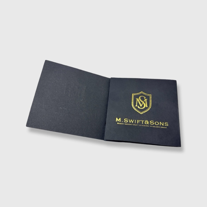 GOLD LEAF 23K yellow 3⅝'' × 3⅝'' 60 leaves | interior ultrathin