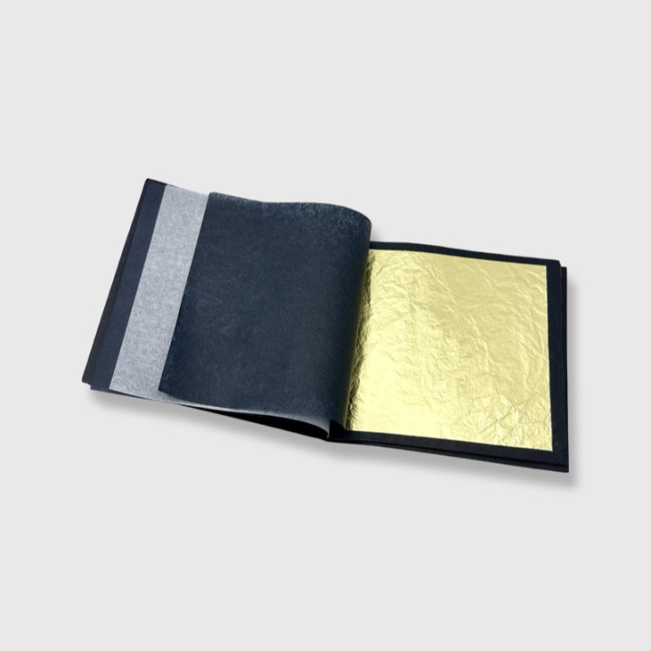 GOLD LEAF 23K yellow 3⅝'' × 3⅝'' 10 leaves | interior thin