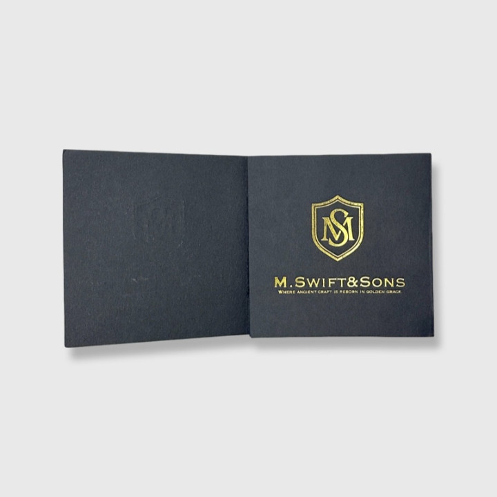 GOLD LEAF 23K yellow 3⅝'' × 3⅝'' 60 leaves | interior thin